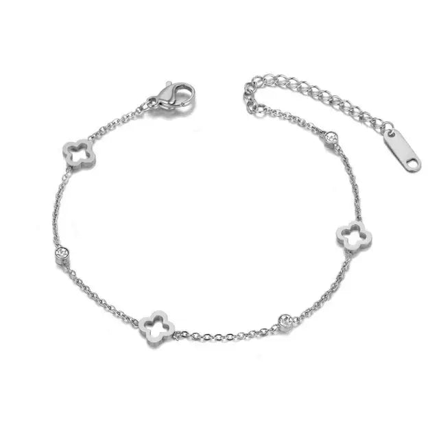 Ethereal Bloom - Stainless Steel Bracelets