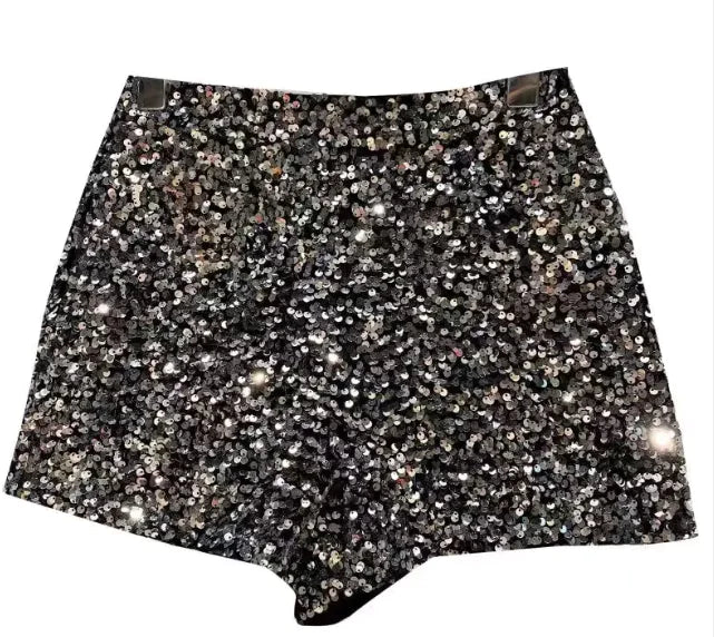 It's OK to shine - Sequin Hot Shorts