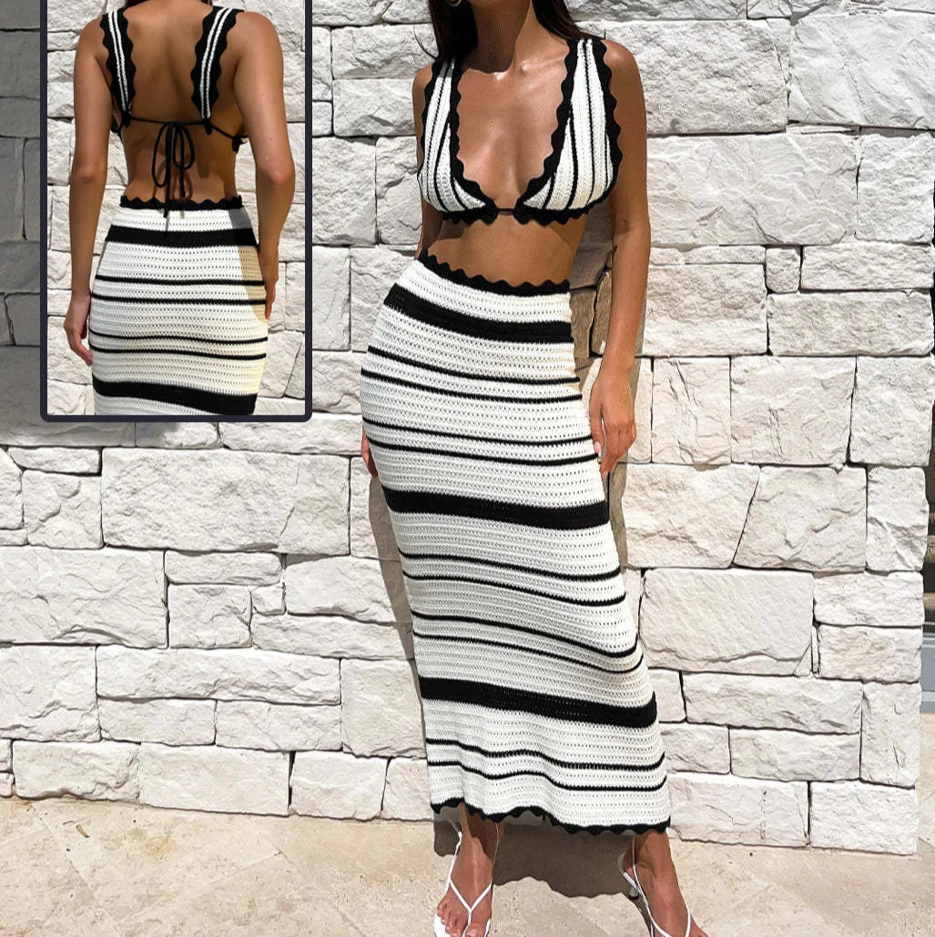 13 Beaches - Knitted Two Piece Set