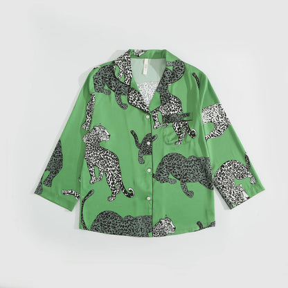 Your favorite liquor - Green Silk Sleepwear