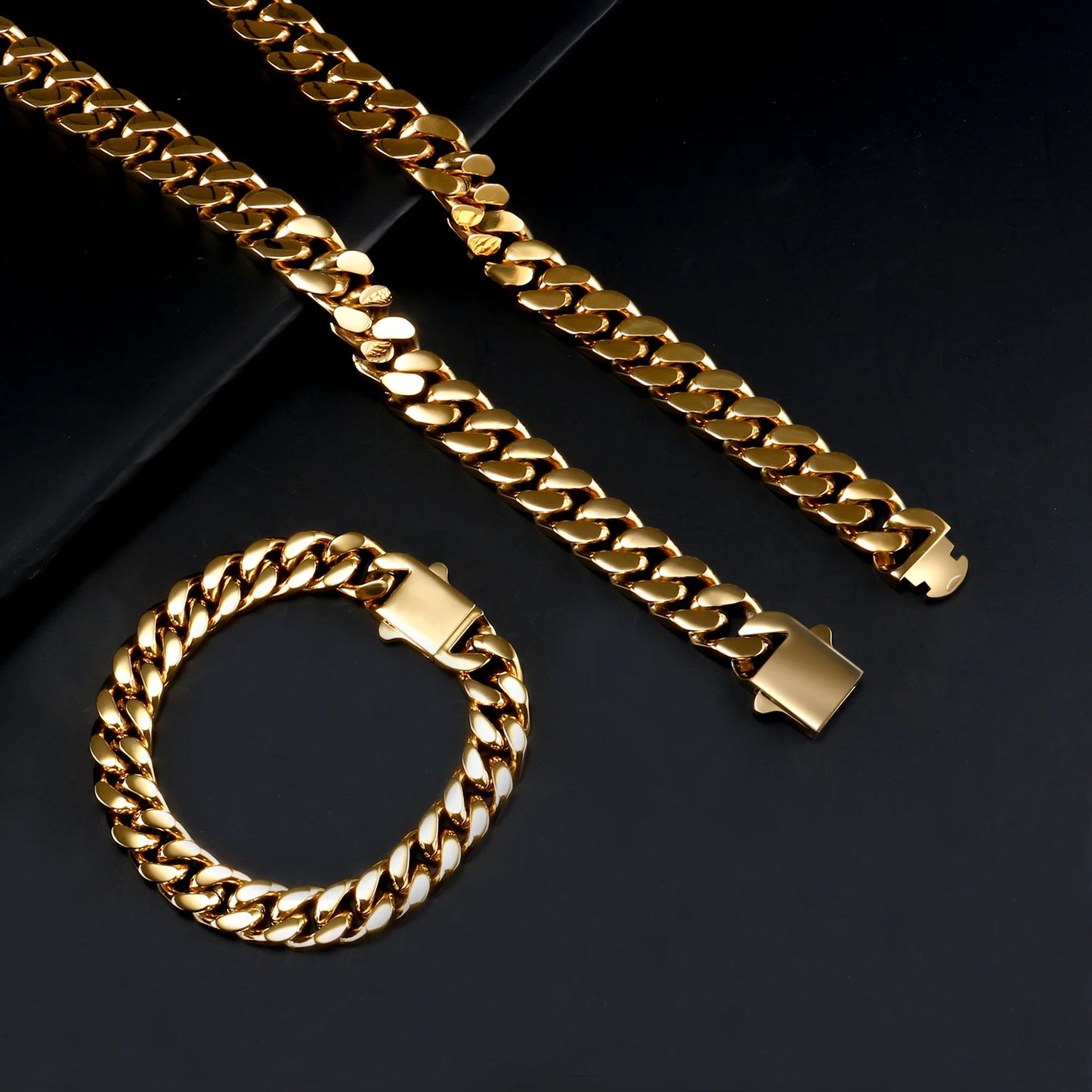 Hun' - Stainless Steel Cuban Chains