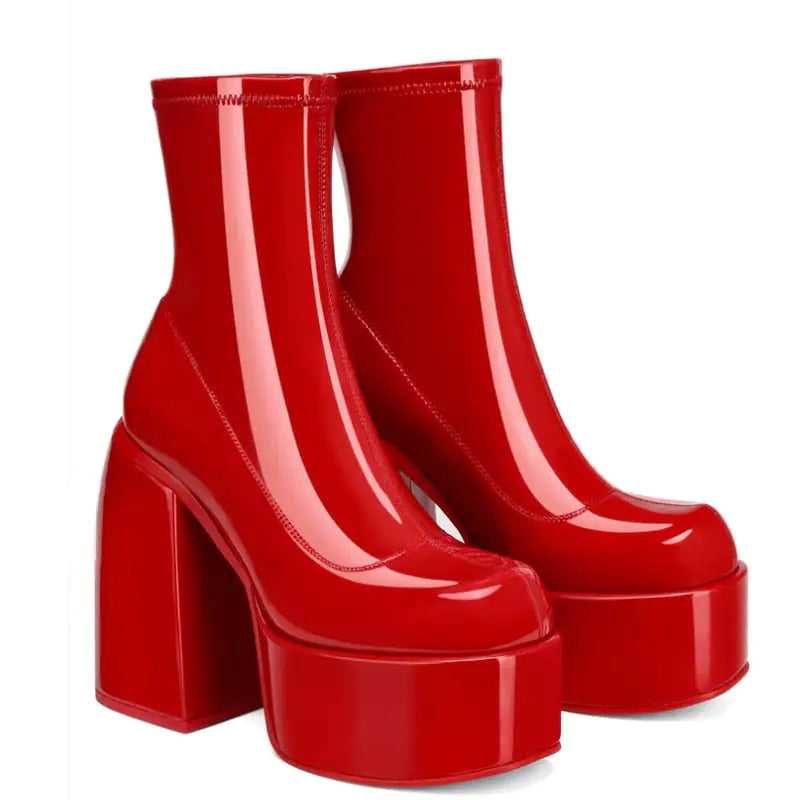 Scarlet Starlet - High Heel Boots