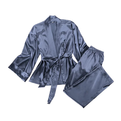 Lay me down tonight - Satin Sleepwear Set