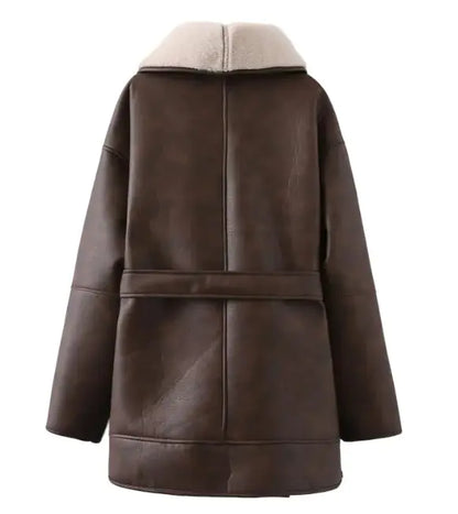 Cold and Unsure - Fur Collar Coat